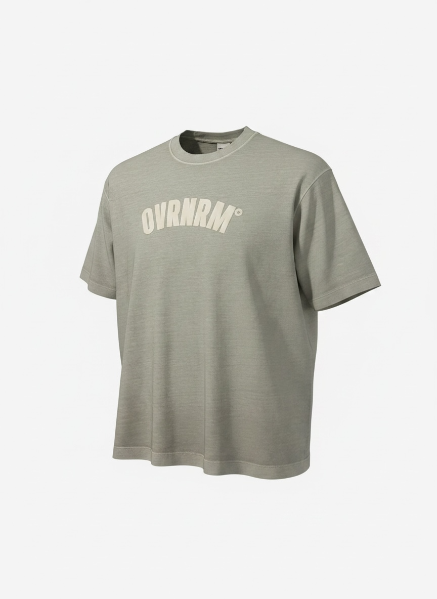Bershka Drop Shoulder Crop T-Shirt