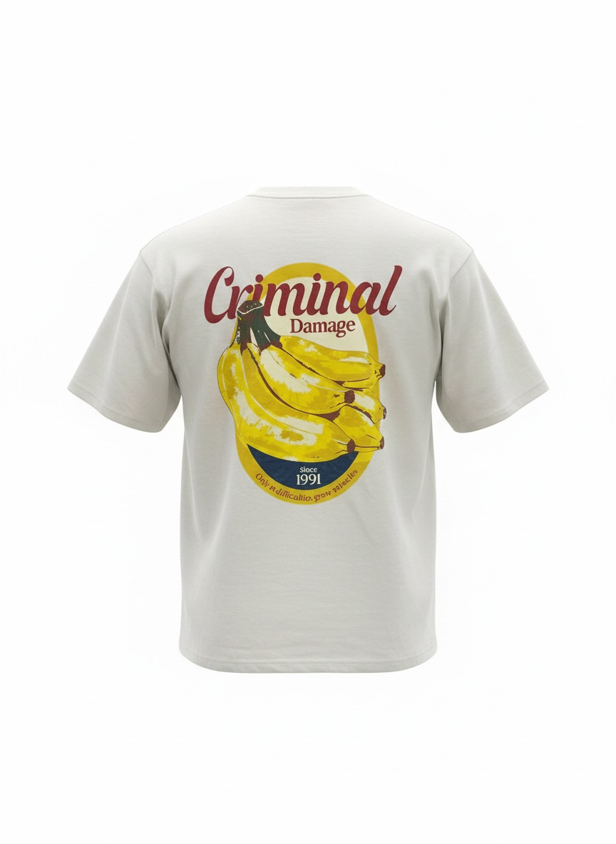 Criminal Damage Banana T-Shirt