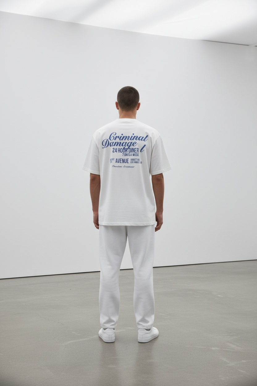 Criminal Damage Oversized T-Shirt