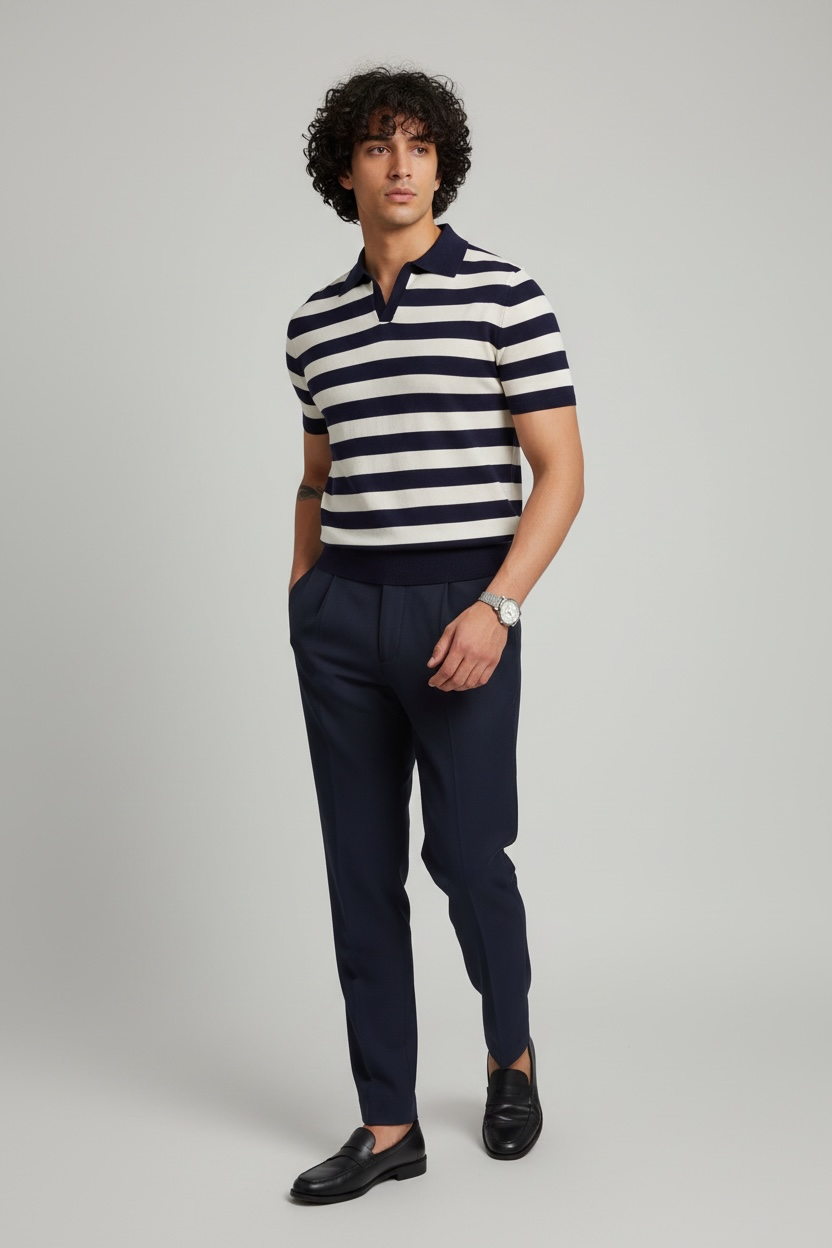 Gran Sasso Knitted Polo